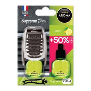 Car air freshener AROMA SUPREME DUO LEMON