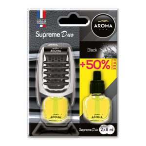 Car air freshener AROMA SUPREME DUO BLACK