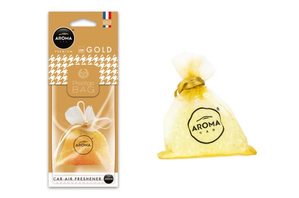 Car air freshener AROMA PRESTIGE FRESH BAG GOLD