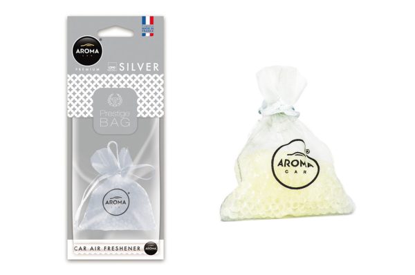 Car air freshener AROMA PRESTIGE FRESH BAG SILVER