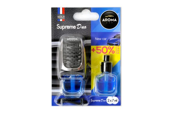 Car air freshener AROMA SUPREME DUO NEW CAR