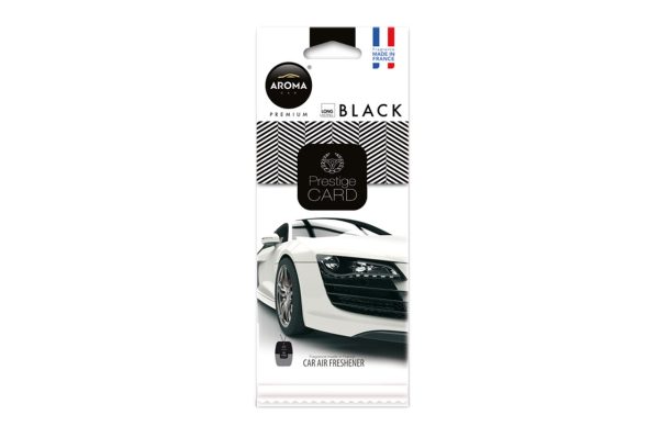 Car air freshener AROMA PRESTIGE CARD BLACK