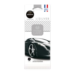 Car air freshener AROMA PRESTIGE CARD SILVER