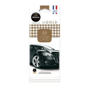 Car air freshener AROMA PRESTIGE CARD GOLD