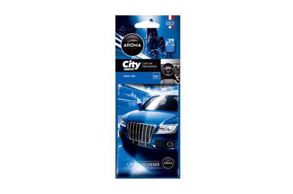 Car air freshener AROMA CAR CITY CARD NEW CAR