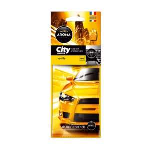 Car air freshener AROMA CAR CITY CARD VANILIA