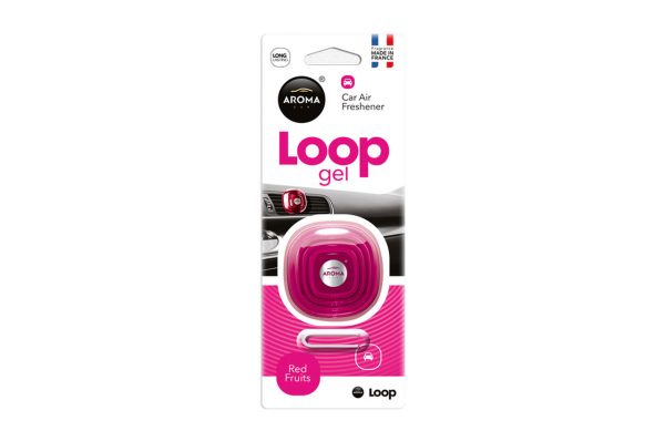 Car air freshener AROMA CAR LOOP - Red fruits