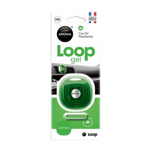 Car air freshener AROMA CAR LOOP - Lemon