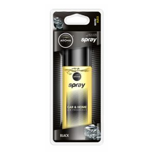 Car air freshener AROMA SPRAY BLACK