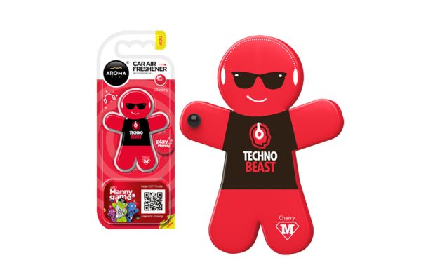 Car air freshener AROMA CAR MANNY - Devil Cherry