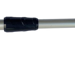 Telescopic ice scraper with brush equipped with rotary head 800-1000 mm