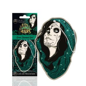 Car air freshener AROMA DIA DE LOS MUERTOS Blue Diamond Girl