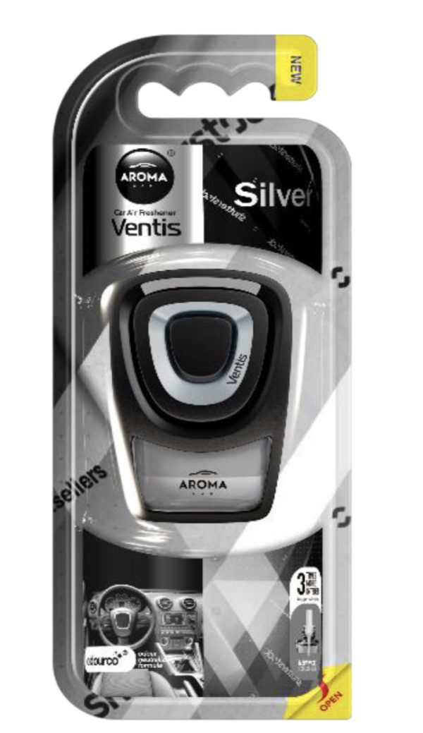 Car air freshener AROMA VENTIS SILVER