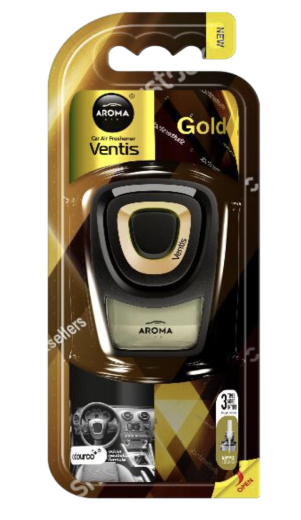 Car air freshener AROMA VENTIS GOLD