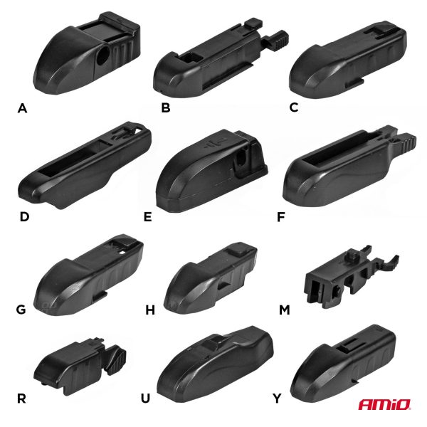 Flat wiper blade MultiConnect 24" (600mm) 12 adapters