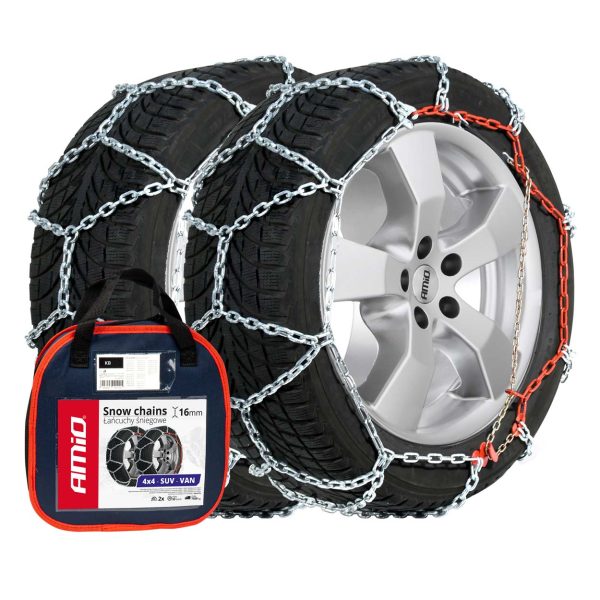 Snow chains 16 mm 4x4 KB-260 AMIO-02125