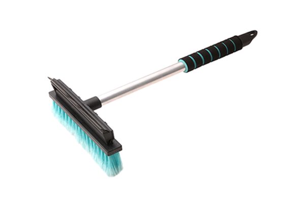 Car Brush & Silicone Squeegee 2in1 Aluminium K