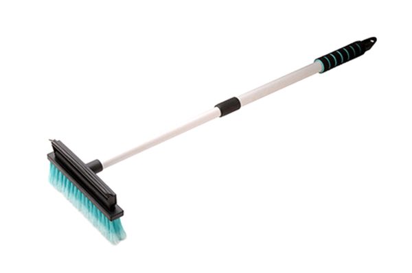 Car Brush & Silicone Squeegee whit Telescopi Handle Aluminium