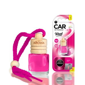 Car air freshener AROMA WOOD Bubble Gum