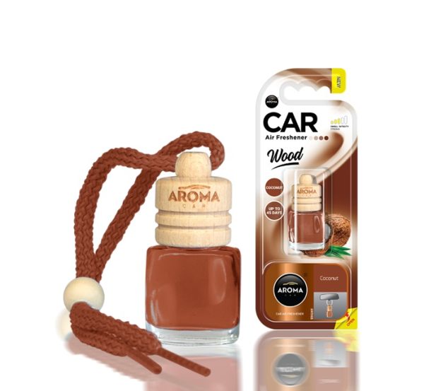 Car air freshener AROMA WOOD COCONUT