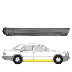 Helmapelti oikea MB 190 (W201) 1982-1993